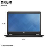 Renewed Dell Latitude E7470 14in Laptop, Core I5-6300U 2.4GHz, 8GB Ram, 256GB SSD, Windows 10 Pro 64bit (Renewed)