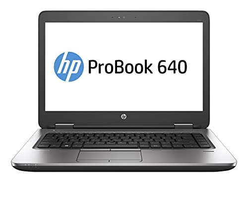 Renewed HP (Renewed) Intel Core I5-6300U Probook 640 G2 Business Laptop - 4GB RAM/500GB Sata 2.5 HDD/14in Display/Windows 10