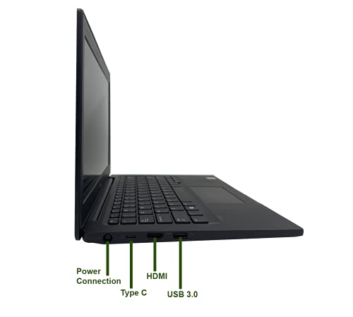 Renewed Dell Latitude 7280 Laptop Pc, 12.5-Inch FHD (1920X1080) Non-Touch, Intel I5 2.60Ghz Processor, 16 Gb Ram Ddr4, 512 Gb Nvme Solid State Drive, Webcam, Wifi & Bluetooth, Windows 10 Pro (Renewed)