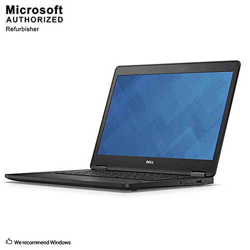 Renewed Dell Latitude E7470 14in Laptop, Core I5-6300U 2.4GHz, 8GB Ram, 256GB SSD, Windows 10 Pro 64bit (Renewed)