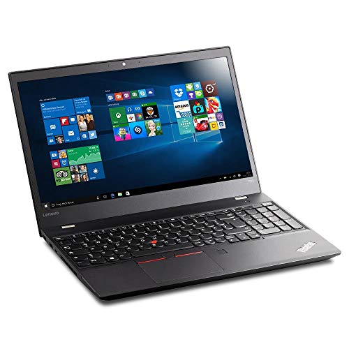 Renewed Lenovo ThinkPad T570 Business Laptop , Intel Core I5-6th Generation CPU , 8GB RAM , 256GB SSD , 15.6 Inch Display , Windows 10 Pro (Renewed)