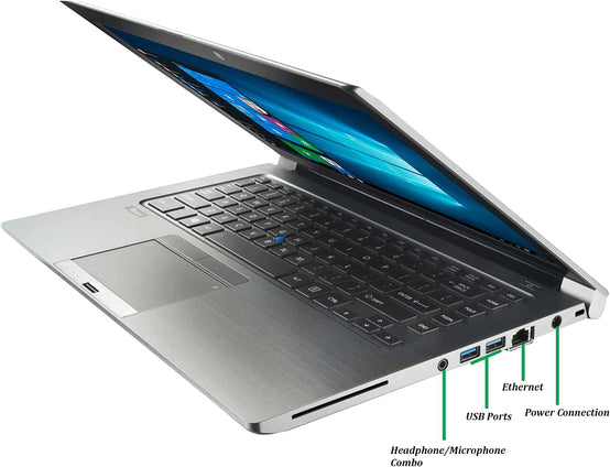 Toshiba Tecra Z240 Laptop Notebook, Intel Core I5 Processor, |8GB Ram| |256 Solid State Drive| WiFi & Bluetooth, Webcam, Windows 10 Pro (Renewed)Translation missing: en.products.product.loader_label